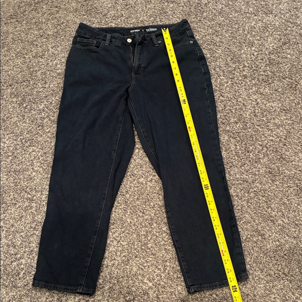 Old navy size 8 high rise OG straight jeans